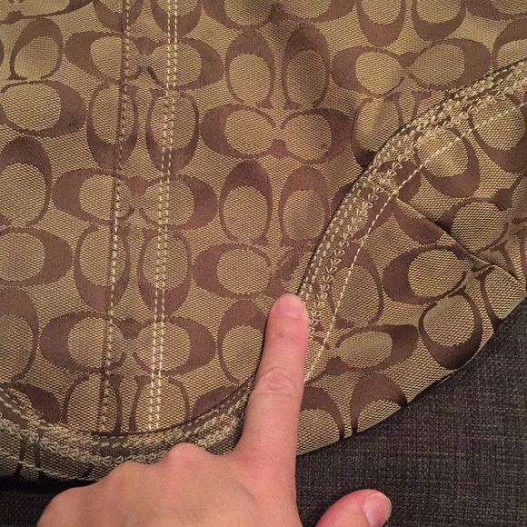 Authentic Coach Purse - Picture 6 of 7